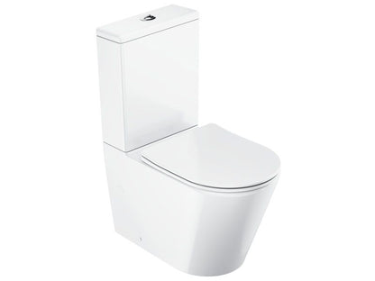 Toiletsæt Elegant Kombi RimOff Hvid 38x60,5x82,5 cm