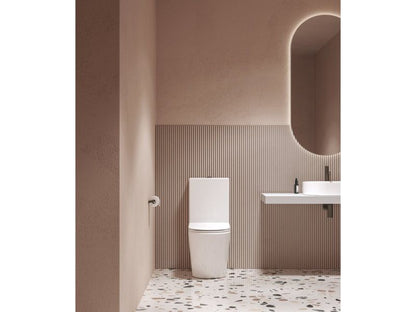 Toiletsæt Elegant Kombi RimOff Hvid 38x60,5x82,5 cm