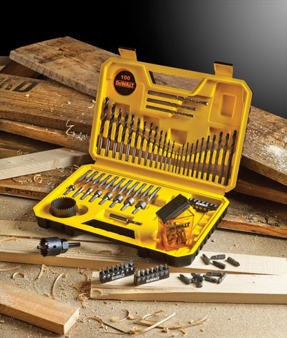 DeWalt bore- og bitsæt mix 100 stk.