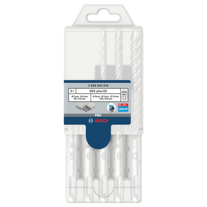 Bosch PRO SDS+ borsæt 5 dele