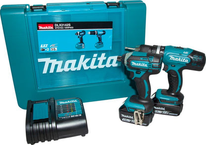 Makita 18 V sæt med skruemaskine og slagboremaskine