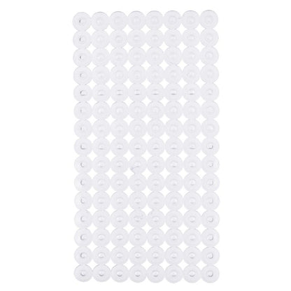 Brusesæt med Antiskridmåtte Gennemsigtig 180x180 cm / 68x63 cm | 8430852893857