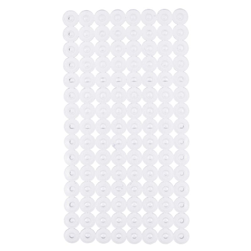 Brusesæt med Antiskridmåtte Gennemsigtig 180x180 cm / 68x63 cm | 8430852893857
