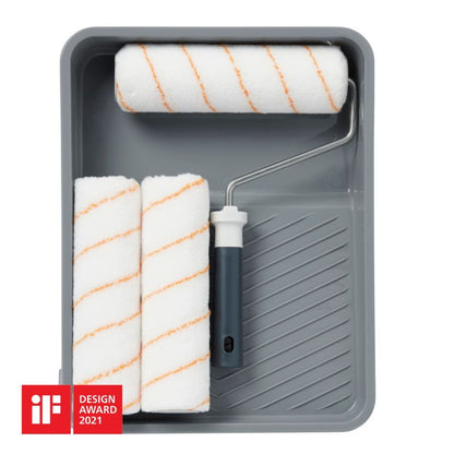 GoodHome malersæt med 23 cm bakke og 2 ruller