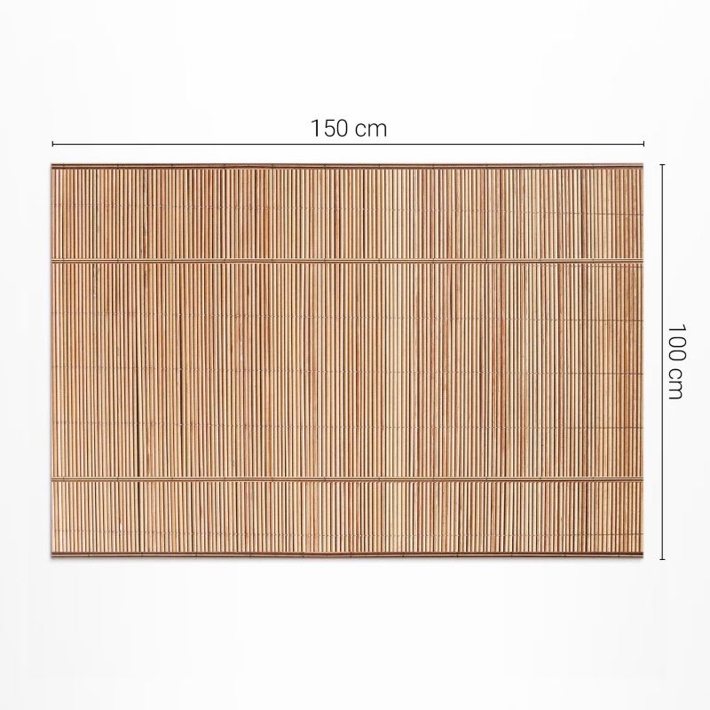 Udendørs Vinyltæppe Træ-rør 100x150 cm | 4069491861923