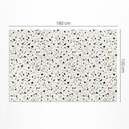 Udendørs Vinyltæppe 120x180 cm Beige 1 stk.