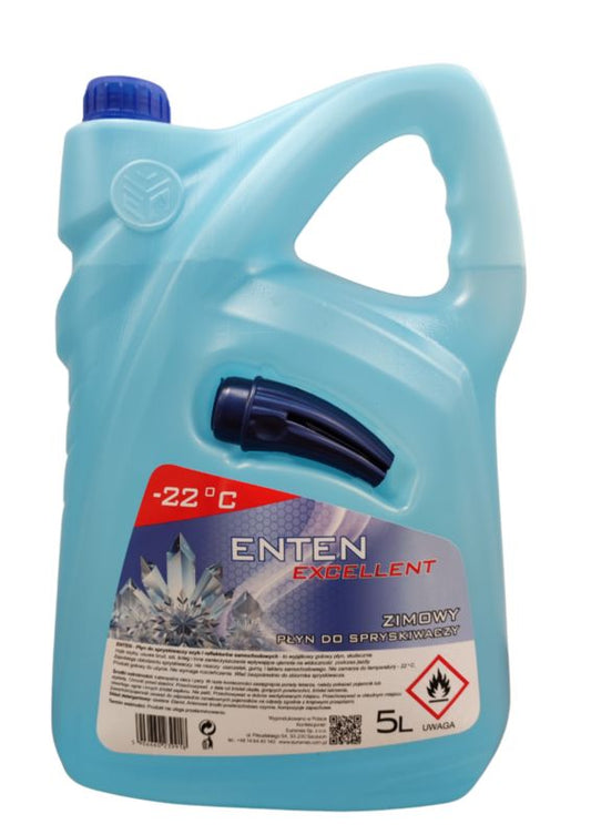 Vinterspylervæske -22°C med tragt 5 l