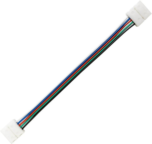 To-sidet kabeltilslutning til RGBW LED-strips