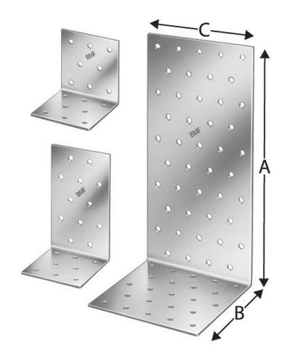 Simpson strong-tie EA vinkelbeslag 40 x 40 x 40 x 2 mm