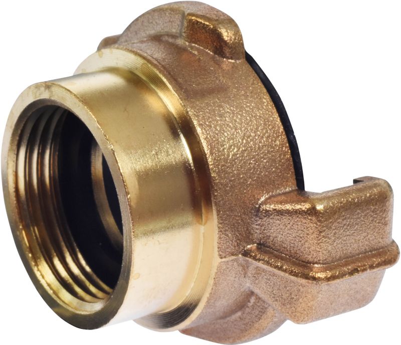 Klemforbindelse med indvendigt gevind 3/4" i messing