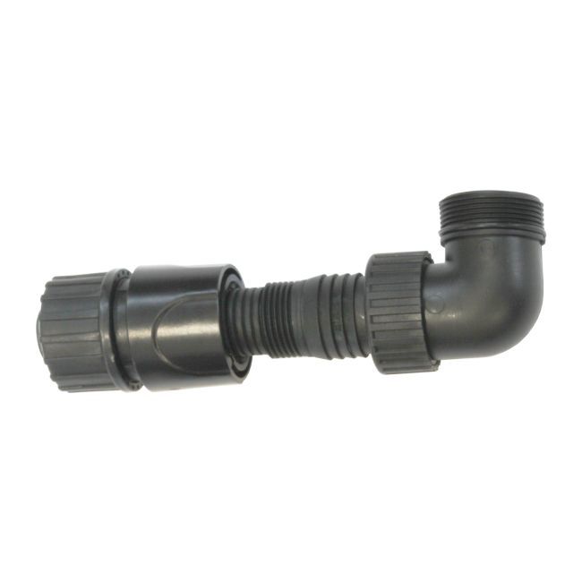 Malec pompy.pl 1,5" vinkel hurtigkobling til havevandslange