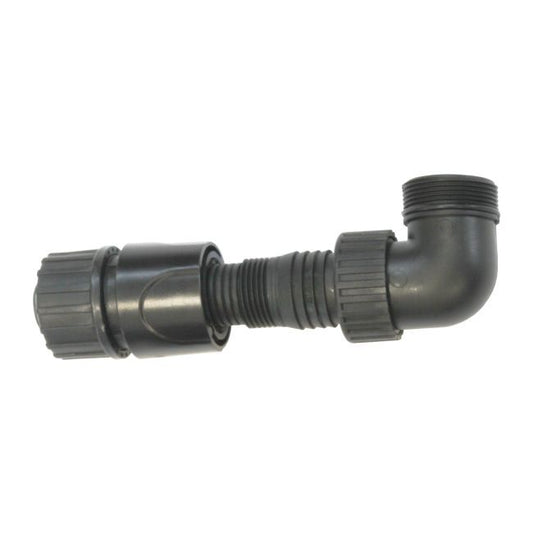 Malec pompy.pl 1,5" vinkel hurtigkobling til havevandslange
