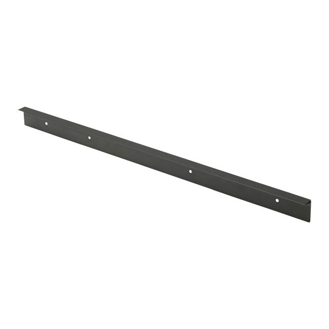 GoodHome hjørnebeslag til bordplade 38 mm R3 mat-sort