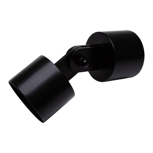 Justerbart håndlistebeslag Kornik 50 mm mat-sort
