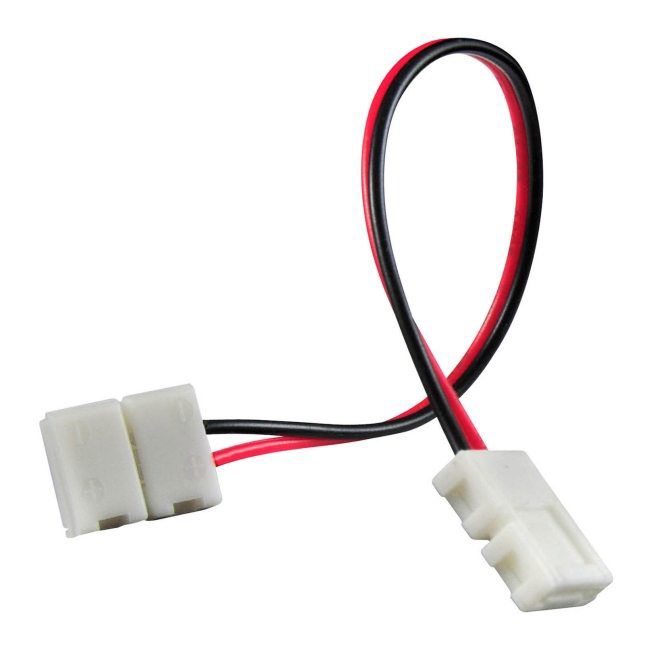 LED-Samleder Polux 8 mm Dobbeltsidet Med Kabel