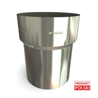 Røgrør Samler 108/110 mm Rustfrit Stål KW-ZL-108-110
