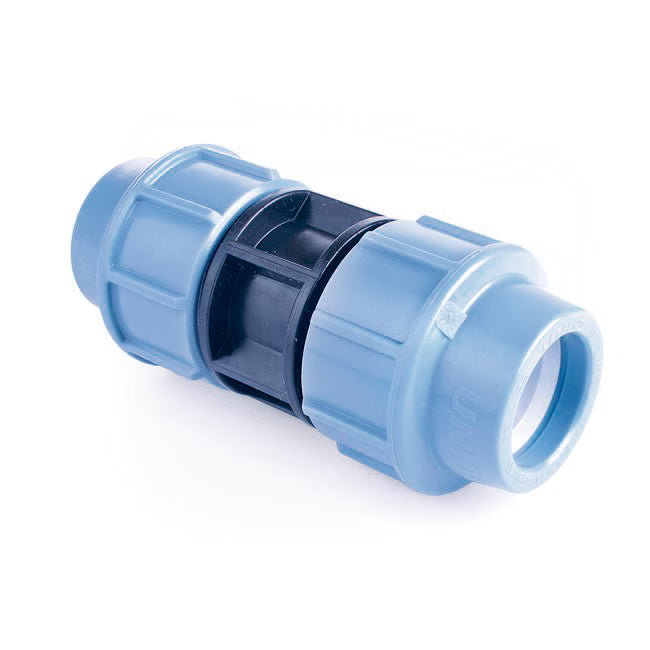 Pipelife PE kobling gennemgående 25 x 25 mm