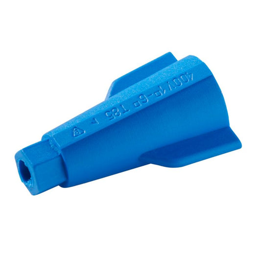 Skrueterminal 1-6 mm blå 10 stk.