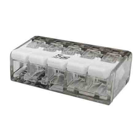 Universal kabelsamler 221 Ledsystems 5 x 2-4 mm², 5 stk.