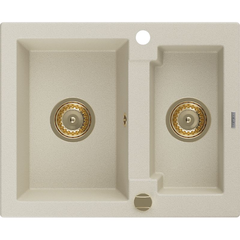 1,5-kom. granitsænke Mexen 582 x 475 Carlos beige