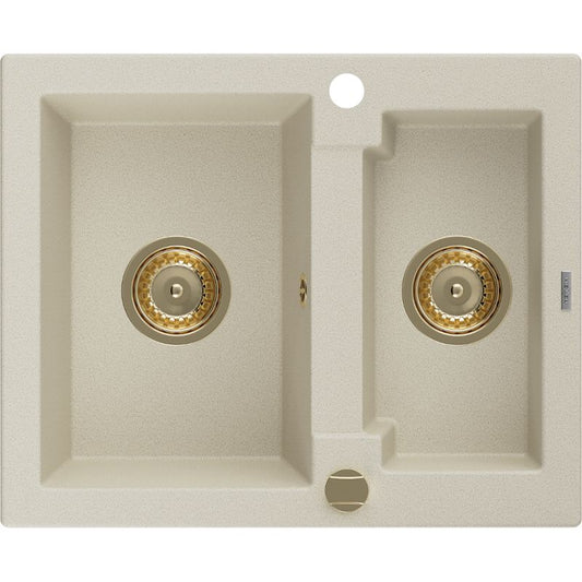 1,5-kom. granitsænke Mexen 582 x 475 Carlos beige