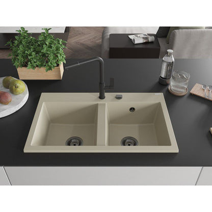 Mexen Hektor 2-kom. granitvask 800 x 490 mm i beige