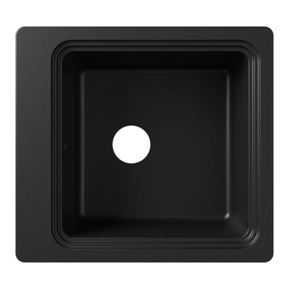 GoodHome Romesco granitvask 1-kammer sort