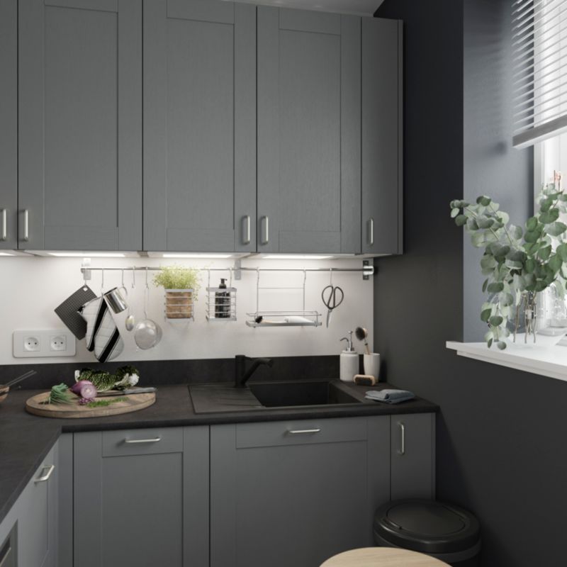GoodHome Keluak 1‑kammers kompositvask