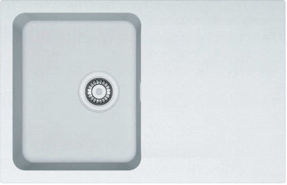 Tectonite Franke Oid 611-78 1-kammers vask i polart hvid