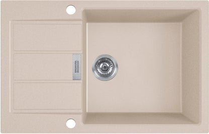 Tectonite Franke S2D XL 1-kammers vask i beige