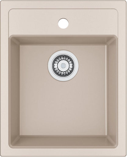 Tectonite Franke Sid 1‑kammers vask i beige