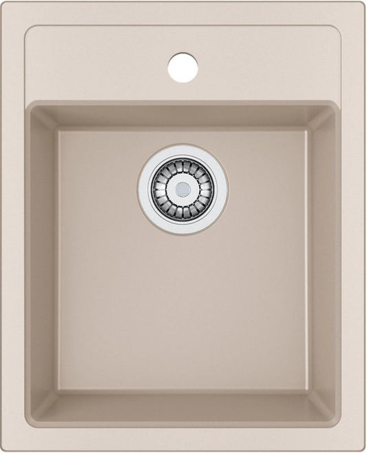 Tectonite Franke Sid 1‑kammers vask i beige
