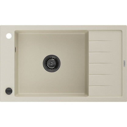 Mexen 1-kammers granitvask med afløbsplads 795x480 Elias beige 1 stk.