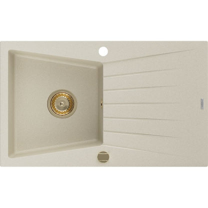 Granitvask med afløbsplade Mexen 775x470 Cesar beige 1 stk.