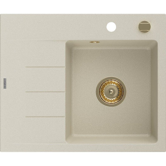Granitsænke med afløb 600x500 Mexen Ben Beige 1 stk.