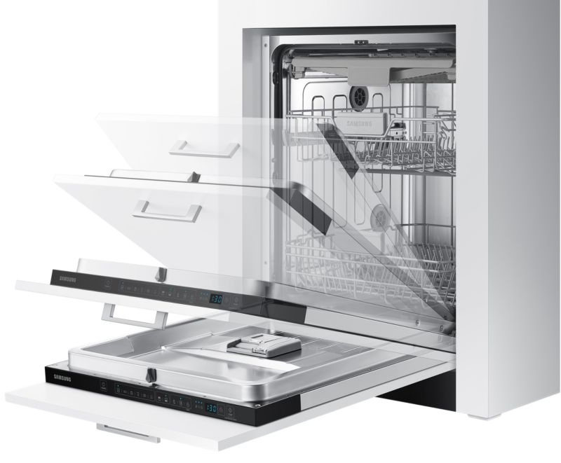 Indbygget opvaskemaskine Samsung DW 60M6070IB