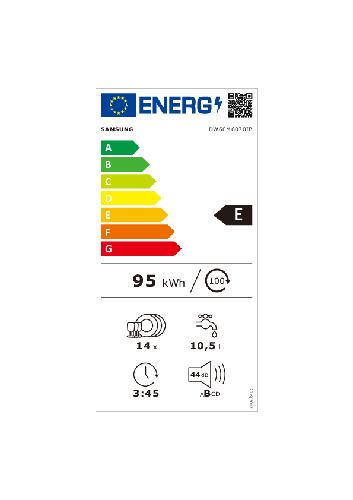 Indbygget opvaskemaskine Samsung DW 60M6070IB