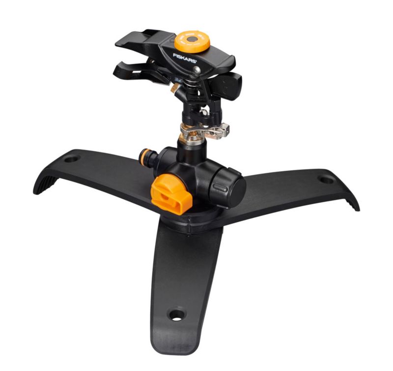 Fiskars pulsations‑regnspreder med 360° dækning