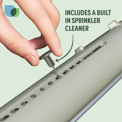 Verve plastisk pendelsprinkler i grøn-grå
