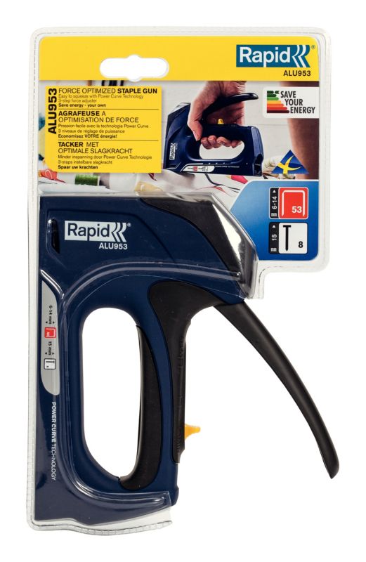 Aluminiums hæftepistol ALU953 Rapid