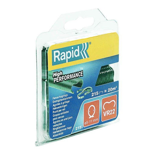 Rapid VR22 grønne hegnsstifter 215 stk.
