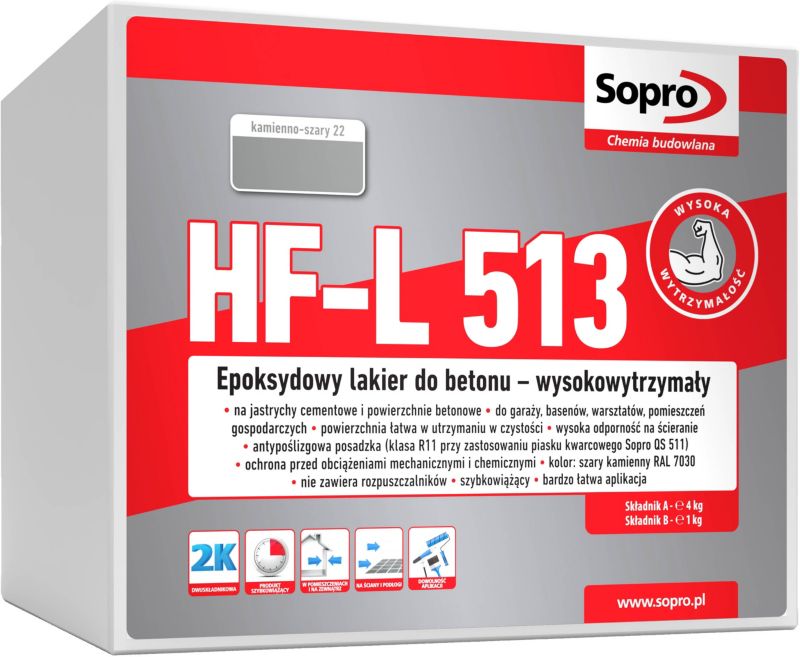 Epoxyharpiks til Beton HF-L 5 kg